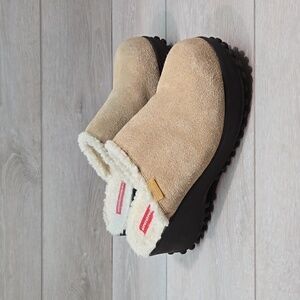 Vintage Unionbay Y2K Power Leather Insulated Mary Jane PlatformMule shoes sz 11